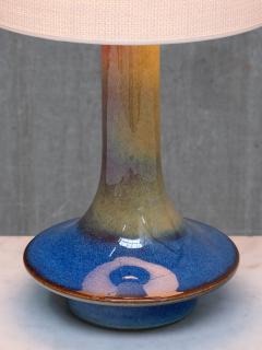 Einar Johansen Pair of Einar Johansen Table Lamps in Glazed Stoneware S holm Denmark 1960s - 4547482