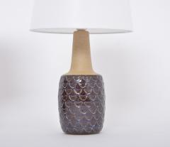 Einar Johansen Pair of Mid Century Handmade Stoneware table lamps by Einar Johansen for Soholm - 3144219
