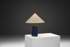 Einar Johansen Stoneware Table Lamp by Einar Johansen for S holm Denmark 1960s - 4614762