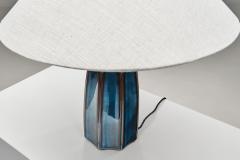 Einar Johansen Stoneware Table Lamp by Einar Johansen for S holm Denmark 1960s - 4614765