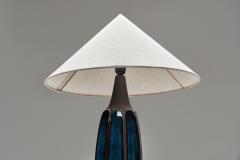 Einar Johansen Stoneware Table Lamp by Einar Johansen for S holm Denmark 1960s - 4614766