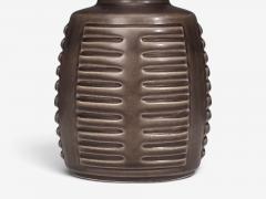 Einar Johansen Table Lamp Brown Stoneware Denmark 1960s - 4794291