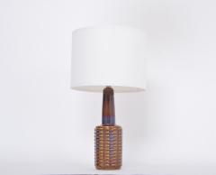 Einar Johansen Tall Mid Century Ceramic table lamp model 1023 by Einar Johansen for Soholm - 3076922