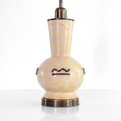 Einar Luterkort EINAR LUTERKORT CERAMIC SWEDISH ART DECO LAMP FOR UPSALA EKEBY SWEDEN - 4315336