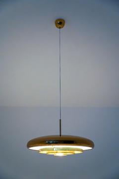 Eje Ahlgren Brass Pendant by Eje Ahlgren for Bergboms Sweden 1960s - 4488484