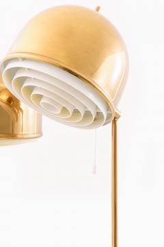 Eje Ahlgren Pair of Table Lamps in Brass and Plastic by Eje Ahlgren 1950s - 4612372