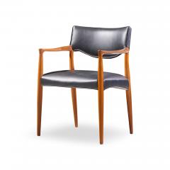 Ejner Larsen Aksel Bender Madsen Aksel Bender Madsen and Ejner Larsen Danish Teak Occasional Lounge Chairs Pair - 4558565