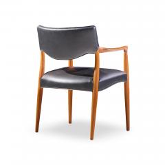 Ejner Larsen Aksel Bender Madsen Aksel Bender Madsen and Ejner Larsen Danish Teak Occasional Lounge Chairs Pair - 4558569