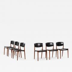 Ejner Larsen Aksel Bender Madsen Dining Chairs Produced by Cabinetmaker Willy Beck - 1970980