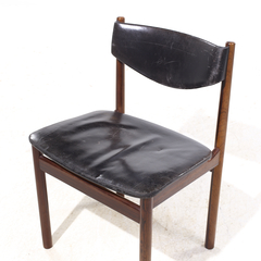 Ejner Larsen Aksel Bender Madsen Ejner Larsen Aksel Bender Madsen Danish Teak Dining Chairs Set of 4 - 4723575