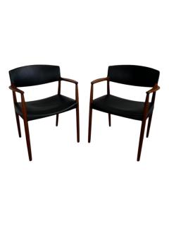 Ejner Larsen Aksel Bender Madsen Ejner Larsen Aksel Bender Madsen Teak Captain Chairs 1950 - 4212159
