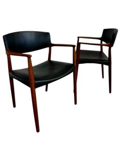 Ejner Larsen Aksel Bender Madsen Ejner Larsen Aksel Bender Madsen Teak Captain Chairs 1950 - 4212161