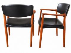 Ejner Larsen Aksel Bender Madsen Ejner Larsen Aksel Bender Madsen Teak Captain Chairs 1950 - 4804265