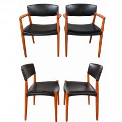 Ejner Larsen Aksel Bender Madsen Ejner Larsen Aksel Bender Madsen Teak Captain Chairs 1950 - 4804267