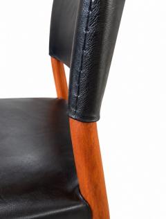 Ejner Larsen Aksel Bender Madsen Ejner Larsen Aksel Bender Madsen Teak Side Dining Chairs for Willy Beck 1950 - 4804247