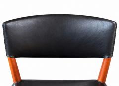 Ejner Larsen Aksel Bender Madsen Ejner Larsen Aksel Bender Madsen Teak Side Dining Chairs for Willy Beck 1950 - 4804248
