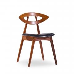 Ejvind A Johansson Ejvind A Johansson for Ivan Gern M belfabrik Model 84 Eye Dining Chair Set 6 - 4501106