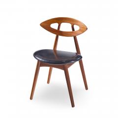 Ejvind A Johansson Ejvind A Johansson for Ivan Gern M belfabrik Model 84 Eye Dining Chair Set 6 - 4501114