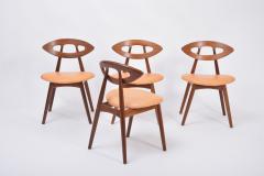 Ejvind A Johansson Set of four Danish Midcentury Modern Ejvind A Johansson Eye Chairs - 2243895