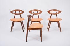 Ejvind A Johansson Set of four Danish Midcentury Modern Ejvind A Johansson Eye Chairs - 2243896