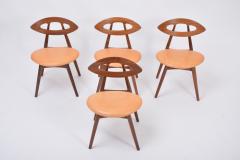 Ejvind A Johansson Set of four Danish Midcentury Modern Ejvind A Johansson Eye Chairs - 2243899