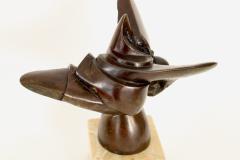 Eladio Gonzalez Sculpture Bronze Cuba Signed P 3 1989 - 3054273