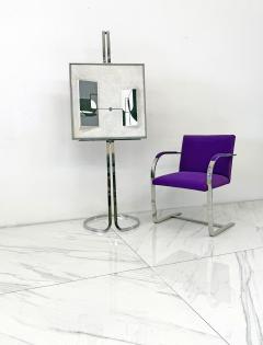 Elaine Cohen Stunning Chrome Easel by Elaine Cohen for Design Institute of America 1970s - 4504757