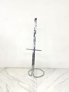 Elaine Cohen Stunning Chrome Easel by Elaine Cohen for Design Institute of America 1970s - 4504845