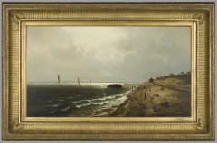 Elbridge Wesley Webber A Day at the Beach Oak Bluffs Martha s Vineyard n d  - 376542