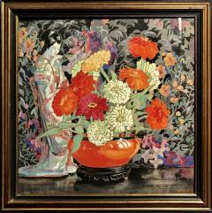 Eleanor Parke Custis Fauve Still Life with Flowers like Louis Valtat - 2683472