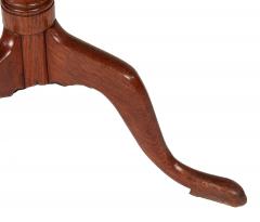 Elegant 18th c Tripod Table with Thin Oval Top - 4480273