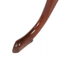 Elegant 18th c Tripod Table with Thin Oval Top - 4480274