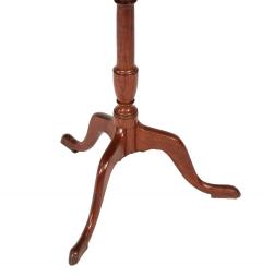 Elegant 18th c Tripod Table with Thin Oval Top - 4480282