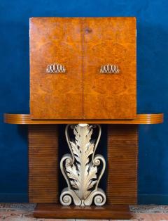Elegant Art Deco Italian Bar Cabinet by Pierluigi Colli - 2276525