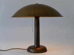 Elegant Bauhaus Art Deco Brass Table Lamp or Desk Light Germany 1930s - 4098535