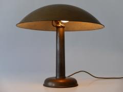 Elegant Bauhaus Art Deco Brass Table Lamp or Desk Light Germany 1930s - 4098547