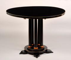 Elegant Biedermeier Pedestal Table - 449336