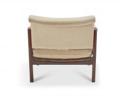 Elegant Caned Lounge Chair in the Style of Dunbar - 4504154