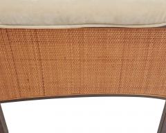 Elegant Caned Lounge Chair in the Style of Dunbar - 4504159