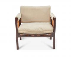 Elegant Caned Lounge Chair in the Style of Dunbar - 4504161