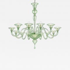 Elegant Contemporary Rigadin Murano Glass Chandelier - 4634455