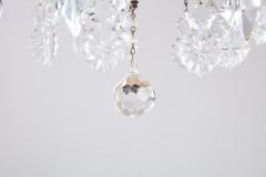 Elegant Crystal and Bronze Chandelier - 4219242