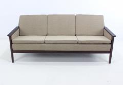 Elegant Danish Modern Sofa with Rosewood Frame - 321406