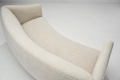 Elegant Danish Three Seater Sofa with Beech Legs Denmark ca 1930s - 2542089