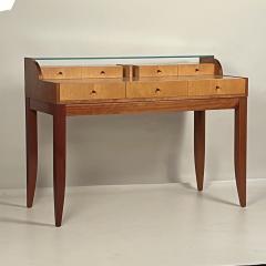 Elegant French 80s Sycamore critoire or Writing Desk - 3790806