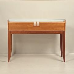 Elegant French 80s Sycamore critoire or Writing Desk - 3790807