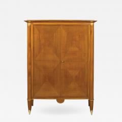 Elegant French Art Deco Cherrywood Cabinet - 776225