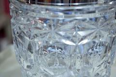 Elegant French Cut Crystal Ice Bucket - 394159