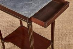 Elegant George IV Mahogany and Brass Table - 4212475