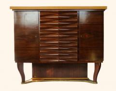 Elegant Italian Art Deco Dry Bar Cabinet by Michele Merighi 1940 - 2219396